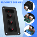 Digital Power Amplifier Board Stereo Amp NS4110B Sound Amplifier 2X20W HIFI Amplificador Treble Bass Tone, with Panel. 