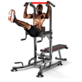 Power Tower with Sit-up Bench for Full Body Workout, Multi-Function Pull Up Bar Dip Station, Home Gym Equipment. 