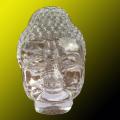 Buddha Glass Head (5/7.5 Cm). 