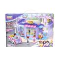 Gudi 9606 Chris' Convenience Store - 470 Pieces Store Model Building Blocks Set , ( perfect gift for girls / kids / children ). 