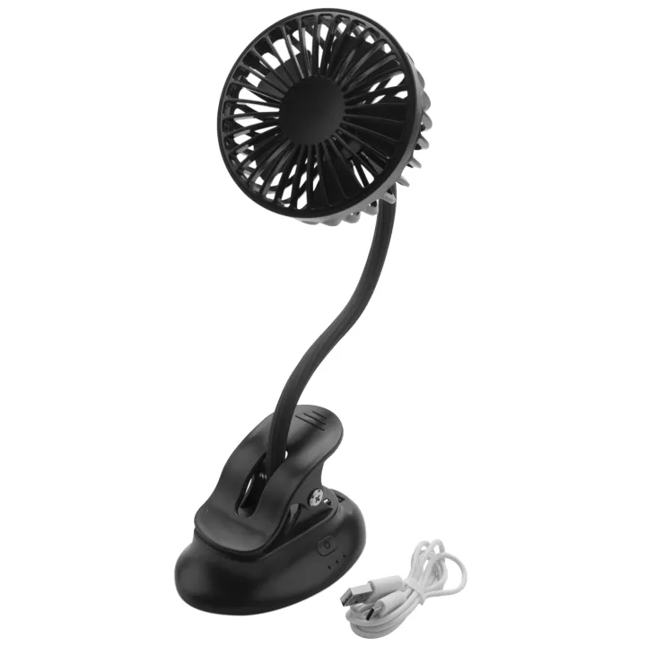 fasdaga%202X%20Portable%20Mini%20Clip%20Stroller%20Fan,3%20Speeds%20Settings,Flexible%20Bendable%20USB%20Rechargeable%20Quiet%20Desk%20Fan,%20Navy%20Blue%20-%20Image%208
