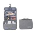 Convenient Large Capacity Portable Travel Toiletry Bag Waterproof with Hanging Hook Hanging Makeup Bag Multifunctional Water-resistant Makeup Case Bathroom. 