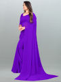 Bollywood Georgette Saree For Women (Red). 