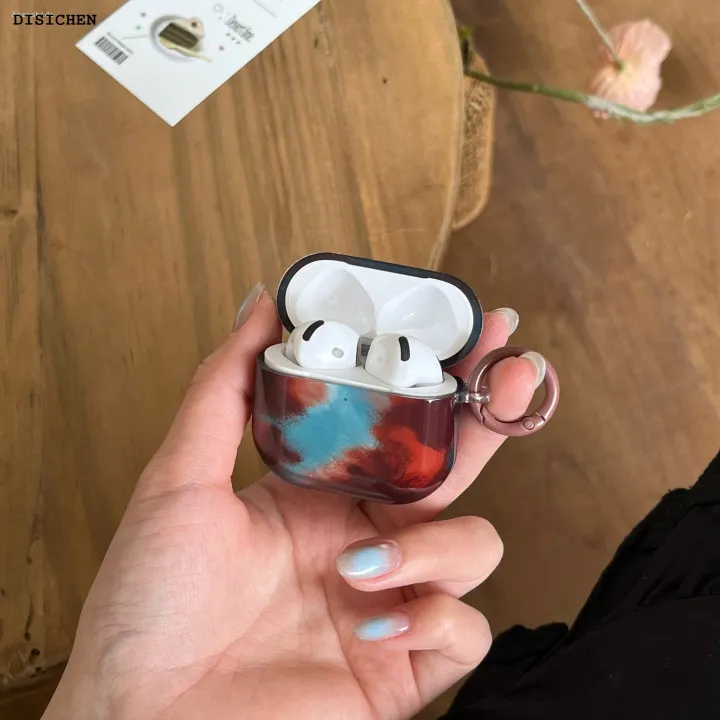 DISICHEN%20High%20Quality%20Anrushide%20Retro%20Fashion%20Blue%20Brown%20Amber%20Smudge%20Colour%20Mixture%20with%20Original%20Ring%20and%20Chair%20Pendant%20for%20AirPods%201%202%203%204%20Pro%20Pro2%20-%20Image%203