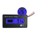 Battery Level Indictor 12V 72V Lithium Battery Capacity Indicator. 