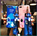 Stitch Phone Case itel P15 P17 P17 Pro P32 P33 P33 Plus P36 P36 Pro P37 P37 Pro P38 P38 Pro Phone Casing Cartoon Stitch Wristband Lanyard Strap Silicone Shockproof Phone Cover. 