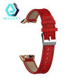 Watch Band Soft Replacement Faux Leather Smart Watch Wrist Belt Accessories for Huawei Band 6. 