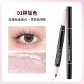 MKING PRETTY is a two-in-one two-in-one double-headed silkworm pen ultra-fine head eyeliner pen eye makeup. 
