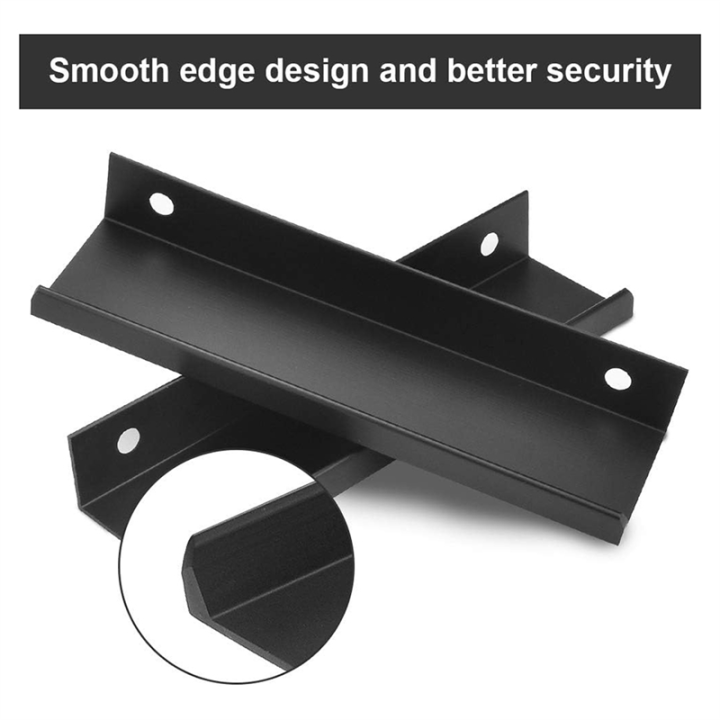 4%20Piece%20Finger%20Edge%20Pull%20Silver%20Concealed%20Handle%20Modern%20Style%20Curved%20Drawer%20Handle%20Aluminum%20Alloy%20Invisible%20Handle%20Black%20-%20Image%206