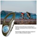 Multifunctional Barometer Altimeter Thermometer with Backlight Display Digital Altitude Monitor Weather Forecast Pedometer for Climbing Camping Sports. 