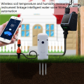 ZOROOM 2X Tuya Zigbee Wireless Soil Moisture Meter Temperature Humidity Tester Plant Monitor IP67 Waterproof Detector. 