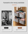 Foldable Wardrobe Clothes Organizer for Jeans, Large Drawer Organizer for Folded Clothes. 