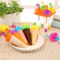 Ice Candy Umbrella Style Stick Popsicle Mold & Kulfi Frozen Ice Cream Pop Yogurt Jelly Lolly Maker Tray Mould. 