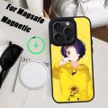 WONDER EGG PRIORITY Phone Case For iPhone 15 14 13 12 11 Pro Max Plus Magnetic for Macsafe Cases Cover. 