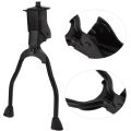 New Iron Bike Kickstand Black Foldable Bike Intermediate Stand Bicycle Accessories. 
