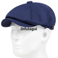 Difutagui Spring autumn Versatile Newsboy Caps Men Flat Peaked Cap Women Fashion Painter Beret Hats Retro artist Hat Bone Octagonal Caps gorras. 