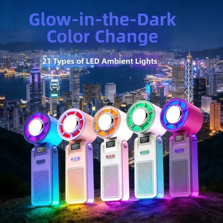 Low%20Noise%20Ice%20Compress%20Cool%20Refrigeration%20Electric%20Fan%20Foldable%20Colorful%20Lighting%20Personal%20Cooling%20Fan%20Digital%20Display%20199%20Gears%20Small%20Air%20Cooler%20Indoor%20Outdoor%20Use%20-%20Image%207