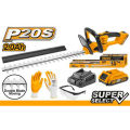 Ingco 20V Lithium-ion Hedge Trimmer. 