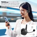Wenefang Sutuiying Bluetooth 5.3 Headphone With Mic Noise Reduction Hands-Free Call High High Quality Quality HiFi Lossless Wireless Headset For Call Center Office PC Laptop. 