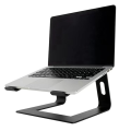 Aluminum Stand for Portable Laptop Stand Desktop Stand Easy Install Black. 