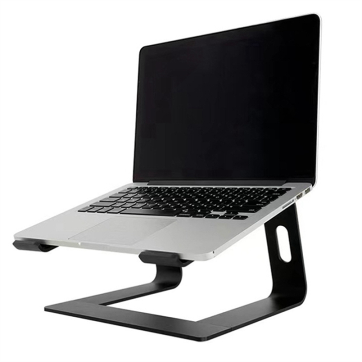 Aluminum%20Stand%20for%20Portable%20Laptop%20Stand%20Desktop%20Stand%20Easy%20Install%20Black%20-%20Image%204