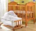 Wooden Cradle For Babies. 