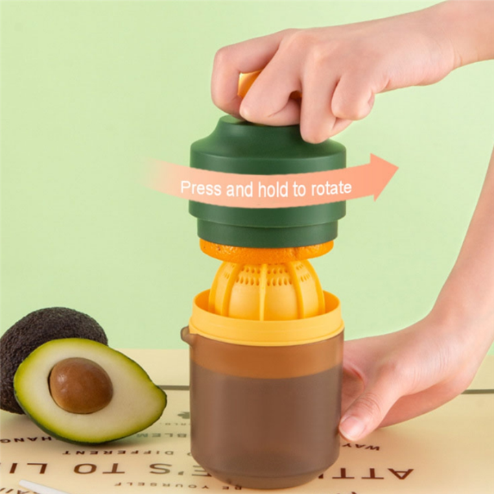 JAERBEE%20Manual%20Mini%20Portable%20Fruit%20Squeezer%20Capacity%20Machine%20Kitchen%20Homemade%20DIY%20Fruit%20Orange%20Citrus%20Separation%20Juicer%20Pink%20-%20Image%202