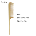 Sutuiying 1 natural bamboo and wood comb, smooth hair, anti-static Sales promotion scalp massage bamboo and wood comb, hairstyle comb. 