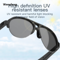 Wenefang 【New Innovation】New F08 Smart Glasses Wireless Bluetooth Call Audio Glasses Hands-Free Call Anti-Blue Glasses Stereo Music Sunglasses Man Woman. 