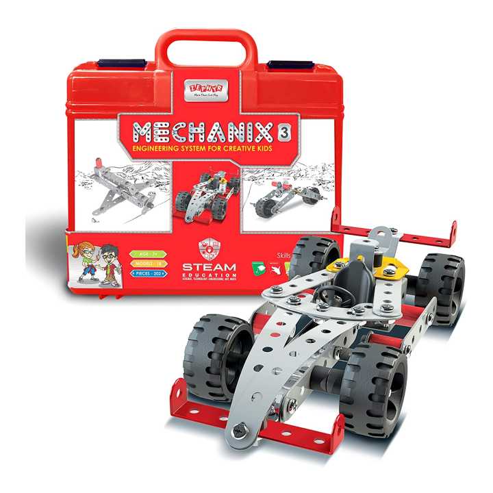 MECHANIX-3 Engineering System For Creative Kids Smart Bag