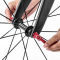 Kqueebee 1Set Quick Release Skewers Anti-Theft Aluminum Alloy Bicycle Wheel Hub Skewers Road Bike Quick Release Axle Bolt Set with Locking Keys. 