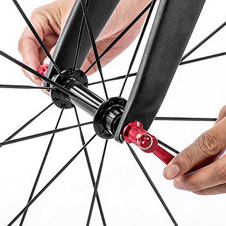 Kqueebee%201Set%20Quick%20Release%20Skewers%20Anti-Theft%20Aluminum%20Alloy%20Bicycle%20Wheel%20Hub%20Skewers%20Road%20Bike%20Quick%20Release%20Axle%20Bolt%20Set%20with%20Locking%20Keys%20-%20Image%206