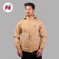 Nyptra Light Brown Premium Windcheater Jacket For Men - Fashion | Windcheaters | Jackets For Men | Men's Wear |. 