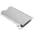 9 Plates Foldable Outdoor Camping Cooking Cooker Gas Stove Wind Shield Screens Windshield. 