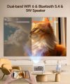 Magcubic Android 14 Auto Focus HY300Max Portable Projector 8K 260ANSI WiFi 6 Projector Support Full HD 720P Home Outdoor Cinema. 