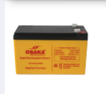 12V Battery 9 Ah 12Volt Battery For Long Back Up Router, Led Light, CFL Etc | Orange 9Ah 12V Multipurpose Battery. 