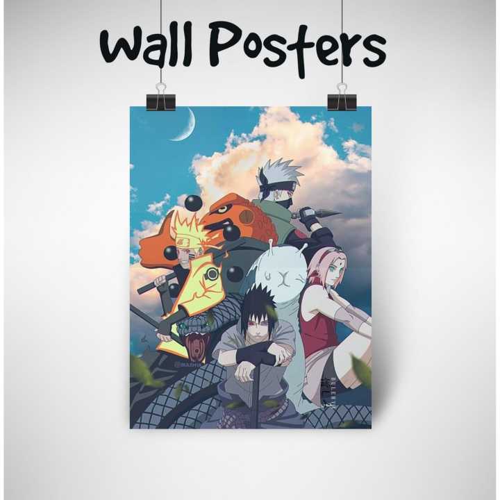 Naruto |Exclusive Release | Wall Posters to Decor your Room | A4 Size | Wall Posters Collection