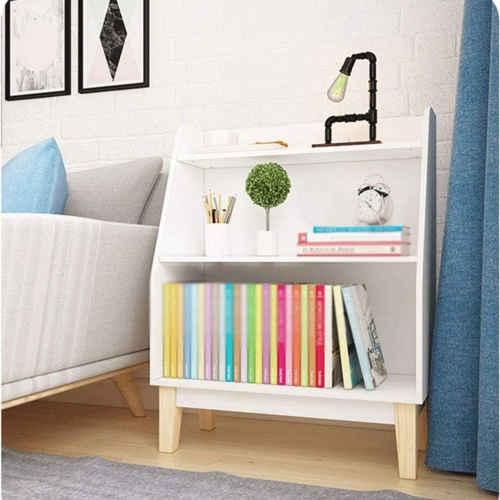 Kamakhya%20decor%20Bookcases%20Toy%20Storage%20Cabinet%20White%20Bookshelf%20Storage%20Shelf%20Living%20Room%20Rack%20Storage%20Rack%20-%20Image%204