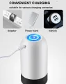 Automatic Water Dispenser -800 & 1200MAH | Handy water dispenser |  Automatic & Rechargeable Water Dispenser Pump | Jar Dispenser | Easy for home ,shop & office use (Select option). 