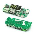 LED Dual USB 5V 2.4A Micro/Type-C USB Mobile Power Bank 18650 Battery Charging Module Lithium Battery Charger Board Circuit Protection. 
