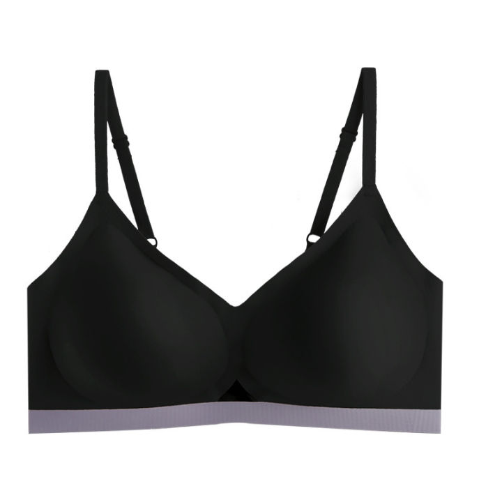 Thai%20girlfriends%20latex%20lingerie%20triangle%20cup%20cutout%20sexy%20spaghetti%20straps%20gathered%20contrast%20large%20size%20light%20oxygen%20seamless%20bra%20-%20Image%206