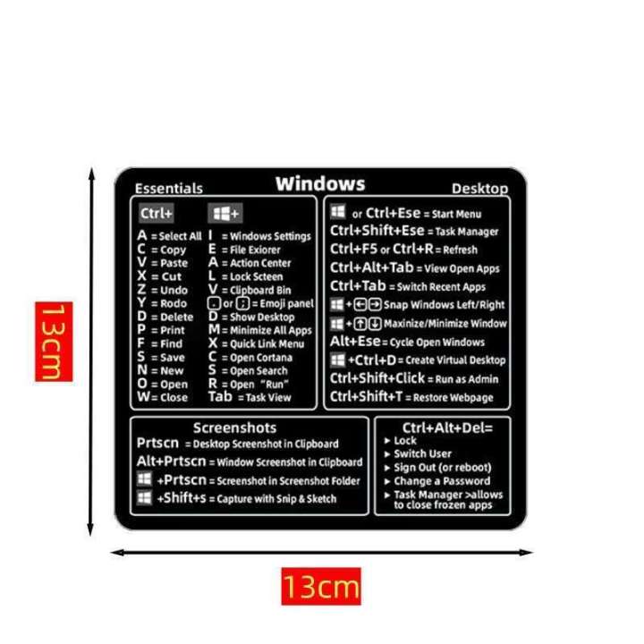 Windows/word%20Shortcut%20Keys%20Laptop%20Office%20Software%20BOOK%20Waterproof%20Stickers%20-%20Image%202