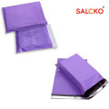 50 Pieces, 6.5"x8" Inch Purple Courier Shipping Packaging Poly Parcel Bags With POD - 55 Micron Material, Biodegradable. 