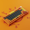 Akko 5075b Naruto Uzumaki Limited Edition Mechanical Keyboard. 
