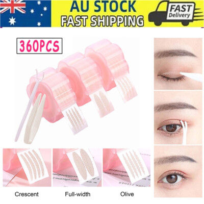 Invisible Fiber Single Side Eyelid Tape Stickers - Eye Tape