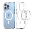 Apple MagSafe clear case -Transparent Magnetic Cover For Iphone All Model - 7Plus To 16 Pro Max (Premium Look Cover). 