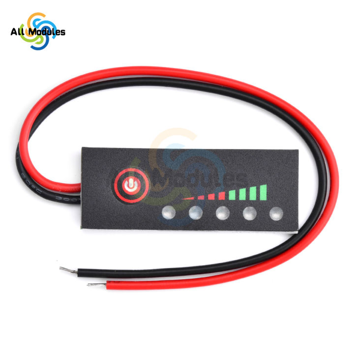 1S 2S 3S 4S 5S 6S 7S Battery Level Indicator 18650 Lipo Lithium ...
