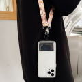 Cartoon Donald Duck Phone Lanyard Anti-Loss Adjustable Long Crossbody Neck Strap Luyo. 