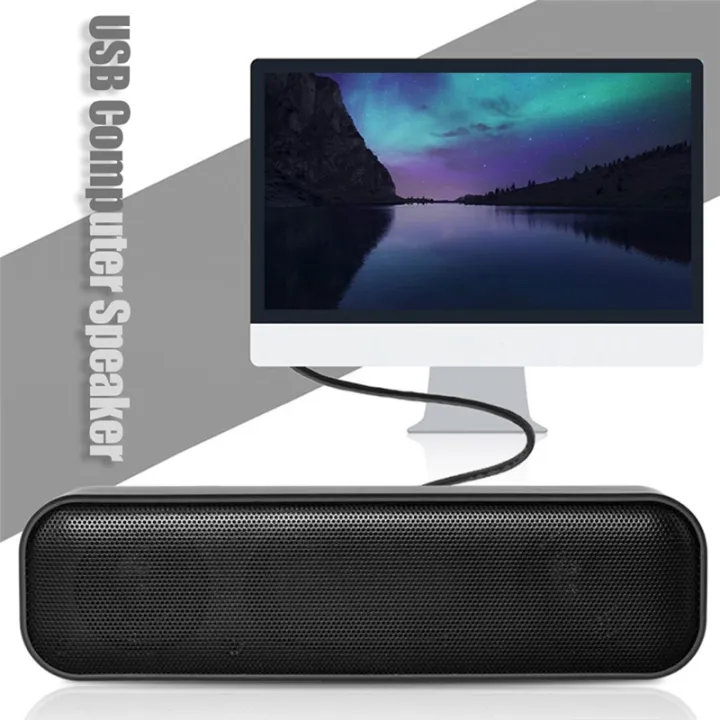 USB%20Powered%20Soundbar%20Desktop%20Speaker%20Wired%20Computer%20Sound%20Box%20-%20Image%202