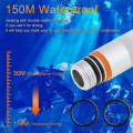 Dive Strobe Beacon Diving Signal Light Mini Underwater 150M Scuba Tank Light LED Night White 1 Piece. 